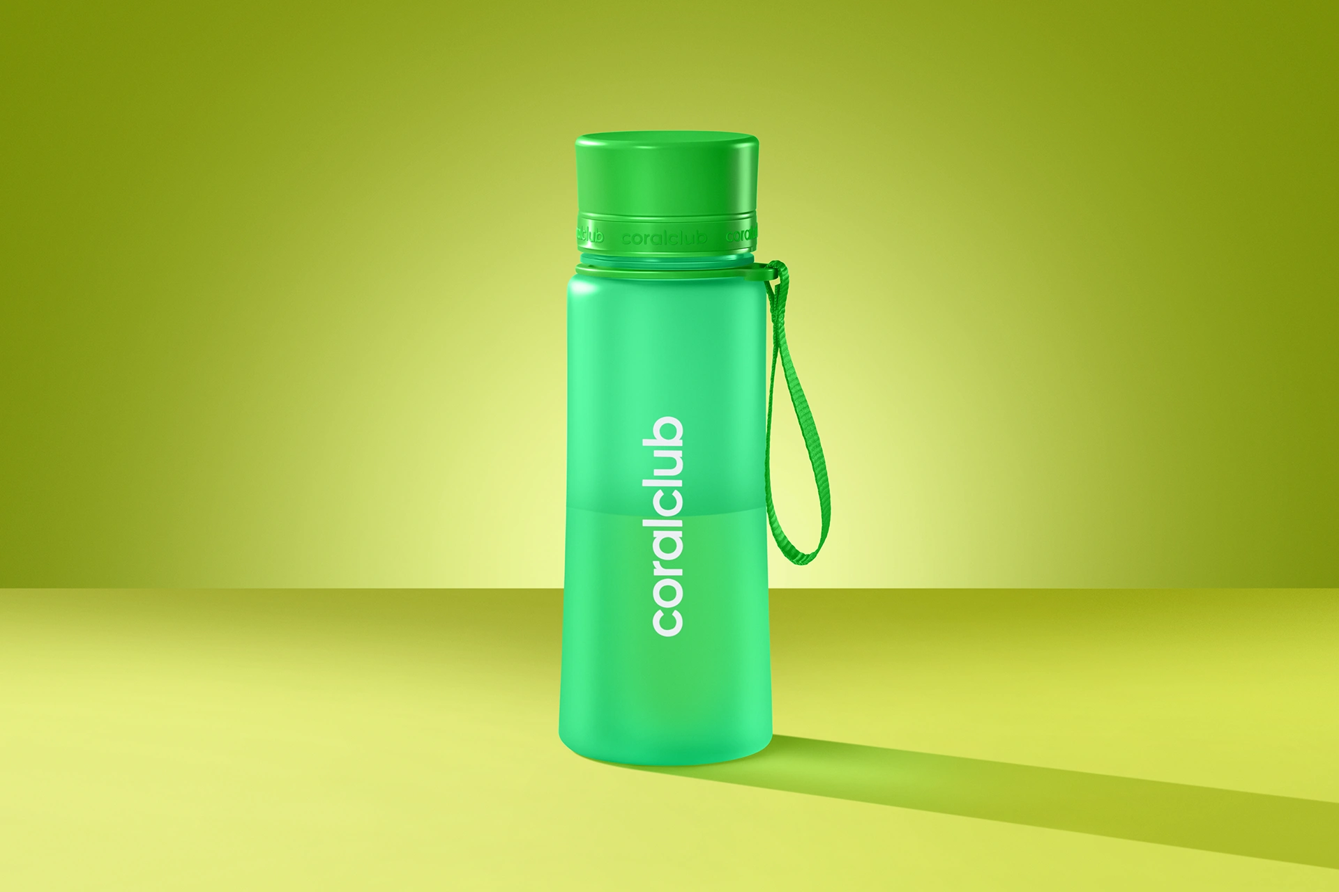Plastová fľaša coralclub